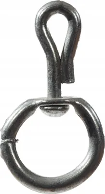 Obrázek produktu pro Podložka kulatá s kroužkem – 6 mm – pozinkovaná – ocel – 1 kus