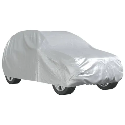 Obrázok produktu pre vidaXL Kryt do auta pre SUV s popruhom na pracky Full Silver M