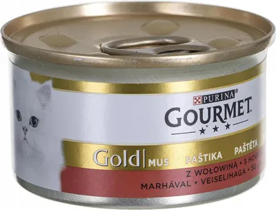 Zdjęcie produktu dla GOURMET Gold Beef - mokra karma dla kotów - 85g