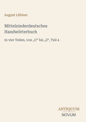 Produktbild von Mittelniederdeutsches Handwörterbuch