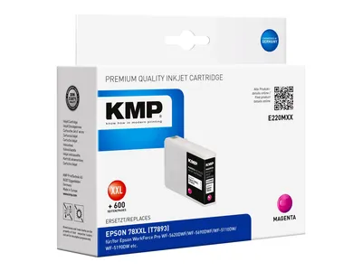 Produktbild von KMP E220CXX, Cyan, 42 ml, 4600 Seiten