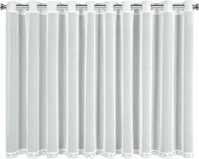 Immagine prodotto di EUROFIRANY | Tenda - SUSAN - 350x140 cm - Bianco - Con occhielli - Pizzo elegante - Tende trasparenti