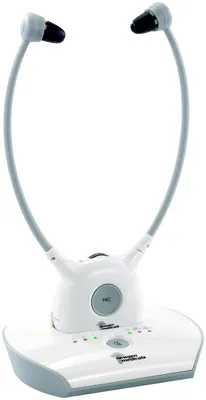 Image de Casque TV sans fil Premium avec amplificateur audio