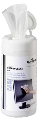 Produktbild von DURABLE Bildschirm Reinigungstücher SCREENCLEAN BOX 100 Tücher