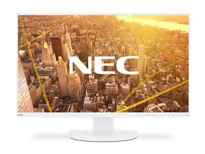 Image de NEC MultiSync EA271F - Moniteur LED - 69 cm (27") - 1920 x 1080 Full HD (1080p) - AH-IPS - 250 cd/m² - 1000:1 - 6 ms - HDMI, DVI-D, VGA, DisplayPort - Lautsprecher - weiß