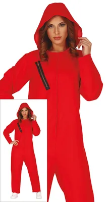 Produktbild von Guirca Kostüm Sträflingsfrau Mit Kapuze XL XL