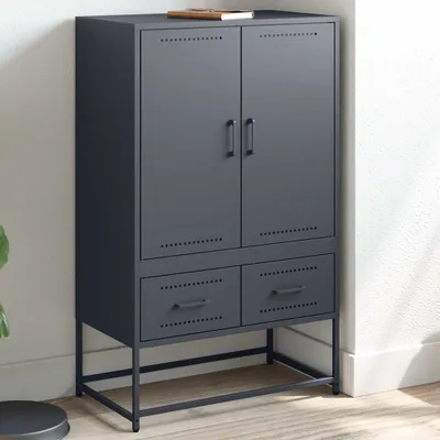 Produktbild von vidaXL Highboard Anthrazit 68x39x111,5 cm Stahl