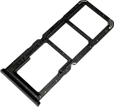 Produktbild von Dual Simkartenhalter und micro-SD Speicherkartenfach für Oppo A54 5G (CPH2195), Original Ersatzteil, Schwarz