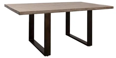 Produktbild von MASSIVMOEBEL24.DE Esstisch Mango 190x90x76 braun lackiert HEAVY INDUSTRY #201