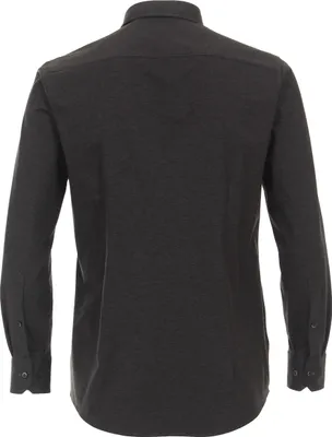 Produktbild von Venti - Modern Fit - Herren Langarm Hemd Jerseyflex (123963800), Größe:41, Farbe:Anthrazit (750)