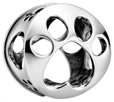 Produktbild von Pandora Passions Charm 798869C00 Openwork Paw Print Silber 925