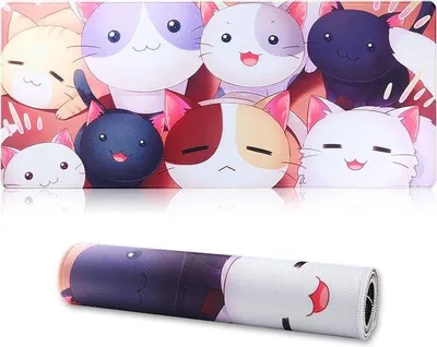Obrázek produktu pro Velká herní podložka pod myš 70 x 30 cm s protiskluzovou základnou z přírodního kaučuku