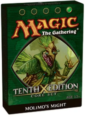 Productafbeelding van Magic: The Gathering Tenth Edition: Molimos Might Theme Deck