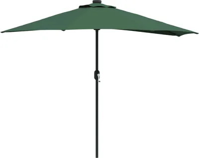 Image de Parasol de jardin Vert 294 x 150 x 224 cm Polyester et Acier
