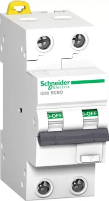 Image de Disjoncteur différentiel Schneider Electric iC60, 10 000 A, IP20