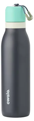 Produktbild von Owala FreeSip Twist - Stainless Steel - 18-oz. - Blue/Grey (Foggy Tide) (Amazon)