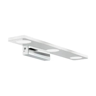 Immagine prodotto di Lampada a specchio LED a 3 luci cromo satinato Cabus