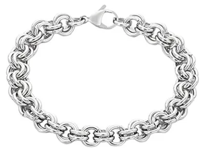 Produktbild von Elegantes Halsketten- und Armband-Set aus Edelstahl