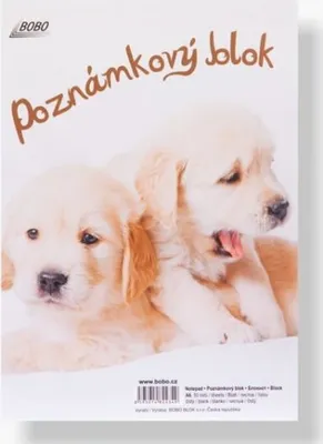 Obrázek produktu pro Poznámkový blok ZVÍŘATA A5, čistý, 50 listů