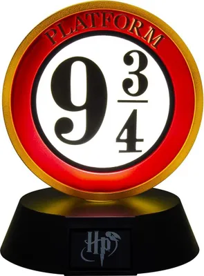 Produktbild von Harry Potter - Bahnsteig 9 3/4 Lampe CD2132 (Einheitsgröße) (Rot)