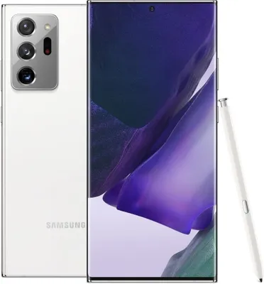 Produktbild von Samsung Galaxy Note20 Ultra 5G SM-N986B, 17,5 cm (6.9"), 12 GB, 256 GB, 108 MP, Android 10, Weiß