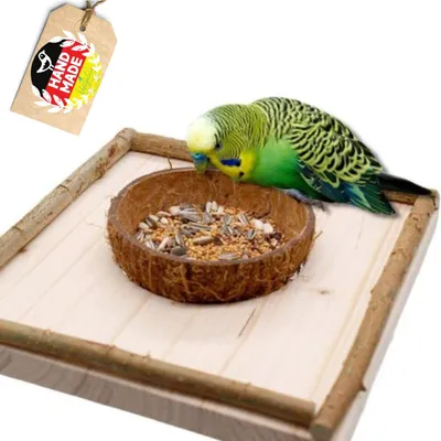 Produktbild von Schlemmerterrasse - Sitzbrett mit Futternapf