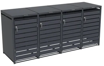Produktbild von Stahlcontainerlagerung 4 Container