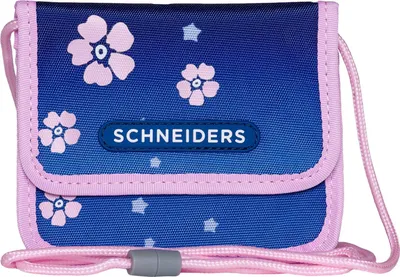 Immagine prodotto di Schneiders borsello da collo portafoglio Neck Pouch Blue Bloom blu scuro