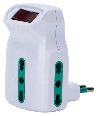 Image de FANTON 87315 Adaptateur secteur de type L (IT) blanc
