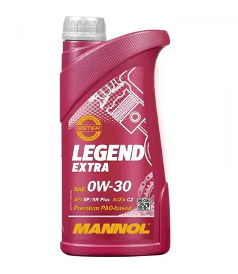 Produktbild von Mannol Neuware 07/2023 Motoröl 0W30 Legend Extra Ester C2/C3 1 Liter (7919) (Synthetisch)
