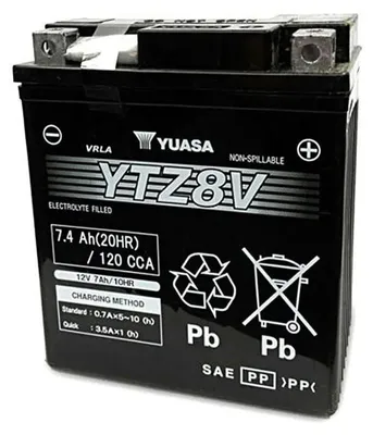 Produktbild von Gs Baterias Gtz8v Agm-batterie Durchsichtig  Durchsichtig One Size