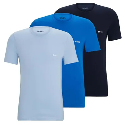 Produktbild von BOSS Herren TShirtRN 3P Classic Underwear_T_Shirt, Open Miscellaneous982, L
