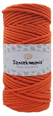 Obrázek produktu pro Bavlněná šňůra s jádrem 3mm 100m, makramé příze, makramé šňůra, háčkovaná šňůra, makramé šňůra, přírodní příze, šňůra 3mm, pletená bavlněná šňůra
