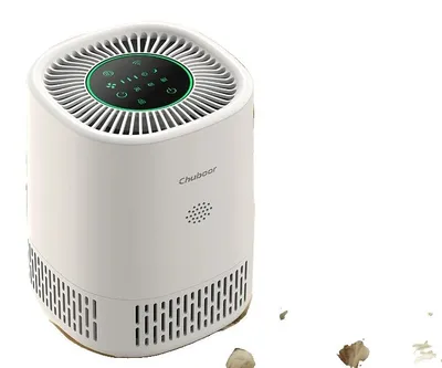 Productafbeelding van Luchtzuiveraar, H13 True HEPA filter, ultra-stil (23 dB) slaapstand, wit, met wifi