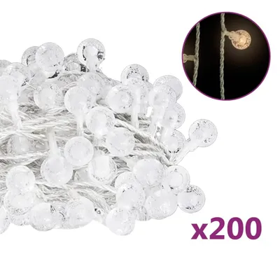Obrázok produktu pre Rozprávková svetelná reťaz 20m 200 LED teplá biela 8 funkcií