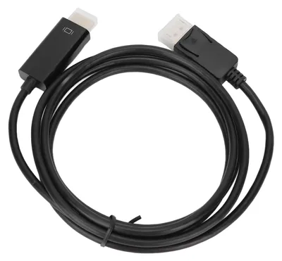 Produktbild von DisplayPort zu HD Multimedia Interface Adapter DP Stecker Konverter für TV PC 1,8 m/5,9 ft4K ZU