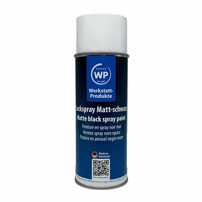 Produktbild von WP Lackspray Autolack Sprühlack matt schwarz 400ml