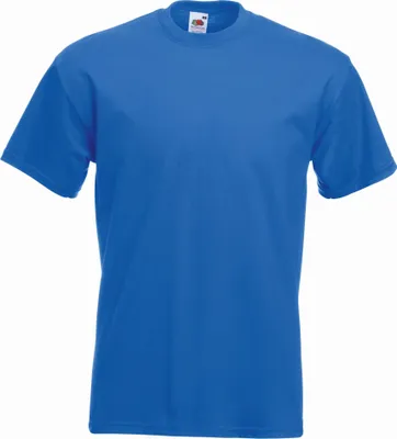 Produktbild von T-Shirt | Fruit of the Loom (FOL61044), Farbe:royal blue, Größe:XXL