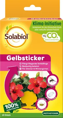 Produktbild von Solabiol Gelbsticker 10 Stück Spezialleim ohne Insektizid