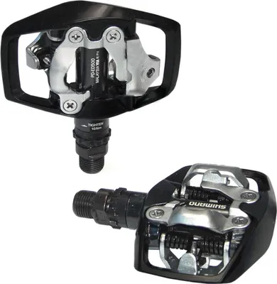 Image de Shimano SPD pédale PDED500 noir, 9/16",bilatéral,sans réflecteur