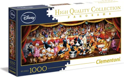Produktbild von High Quality Panorama - 1000 Teile Puzzle - Disney Orchestra