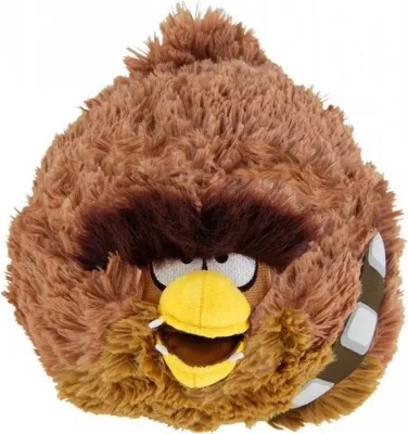 Produktbild von Angry Birds Star Wars 12cm Plüsch Chewbacca
