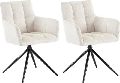 Obrázek produktu pro sada 2 jídelních židlí - Křeslo - Maximální pohodlí a robustní design