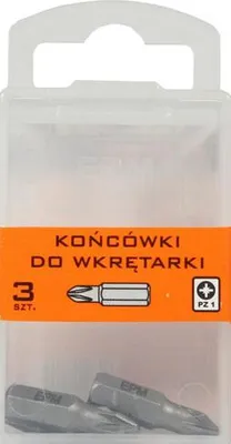 Produktbild von Bit, Schrauberbit 25 Mm, 3 Stück, Pz1 – E-400-0374