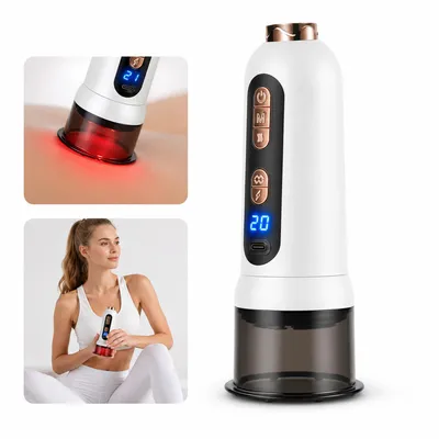 Produktbild von 5-in-1 Körper-Sculpting-Massagegerät, Gua Sha & Schröpf-Vakuumgerät, Lymphdrainage, Körpermassagegerät für Gesicht, Bauch, Arme, Beine, Taille