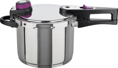 Produktbild von GSW Schnellkochtopf System Plus 22 cm mit Einsatz / 6 Ltr., 822015, Edelstahl rostfrei, ca. 6,0 L