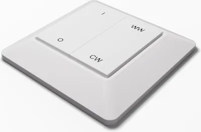 Produktbild von Halemeier 1-Kanal Zigbee Wandsender Dimmer und MultiWhite Steuerung