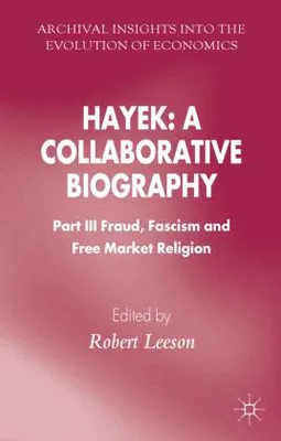 Produktbild von Hayek: A Collaborative Biography