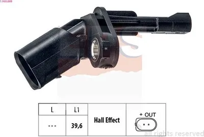 Obrázek produktu pro Vw Zadní Snímač Abs A3/Altea/Leon
