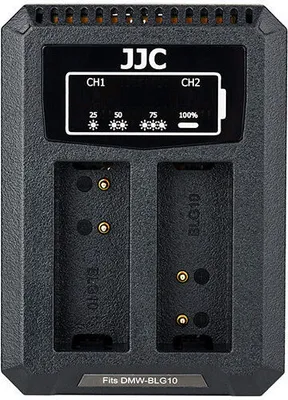 Immagine prodotto di Caricatore doppio USB JJC per Panasonic DMW-BLG10 (DCH-BLG10)